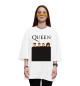 Женская футболка оверсайз Queen