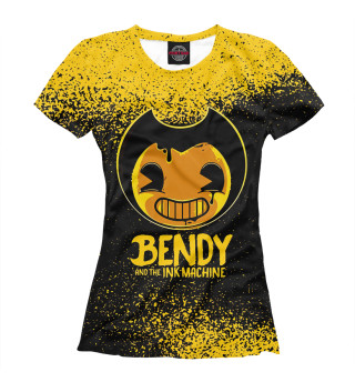 Женская футболка Bendy and the ink machine