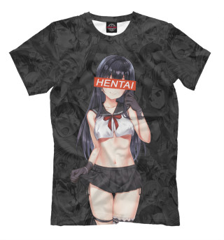 Мужская футболка Hentai