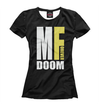 Футболка для девочек MF Doom Forever