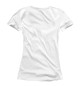 Женская футболка Daniil на белом фоне