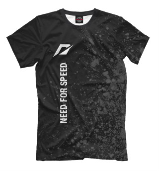 Мужская футболка Need for Speed Glitch Black (splash)