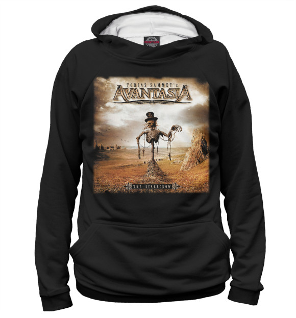 Женское худи с изображением Avantasia цвета Белый