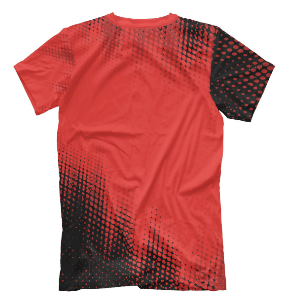 Мужская футболка с изображением AC Milan / Милан цвета Белый