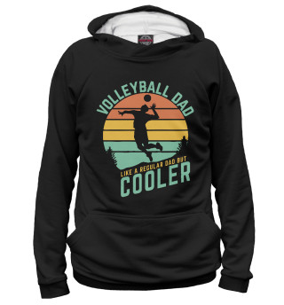 Худи для девочки Volleyball Dad
