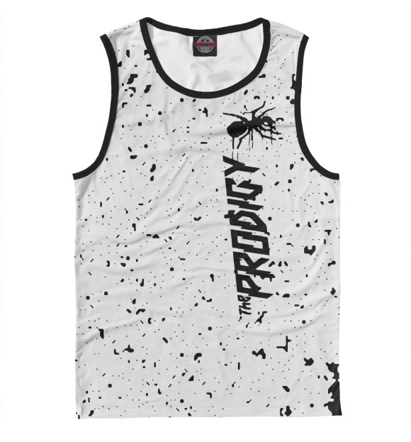 Мужская майка с притом THE PRODIGYHB цвета Белый Мужская майка с изображением THE PRODIGYHB цвета Белый