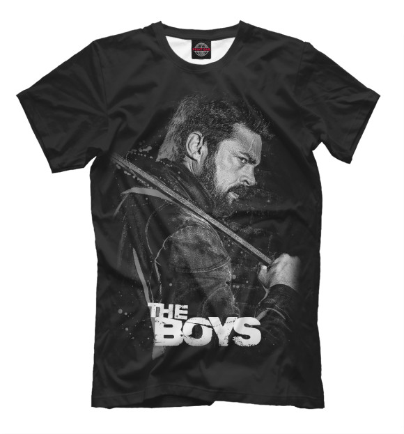 Мужская футболка с изображением Бутчер / The Boys цвета Белый