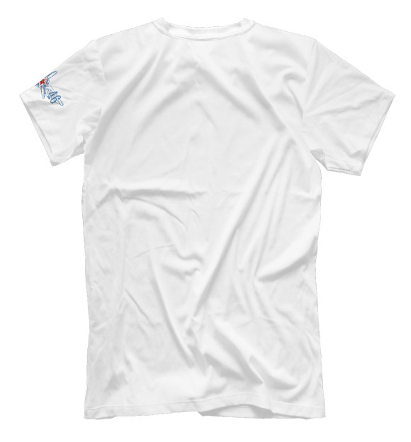 Мужская футболка с изображением Классика цвета Белый