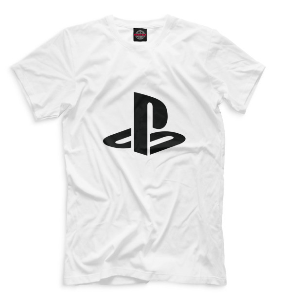 Футболка для мальчиков с изображением Sony PlayStation цвета Белый