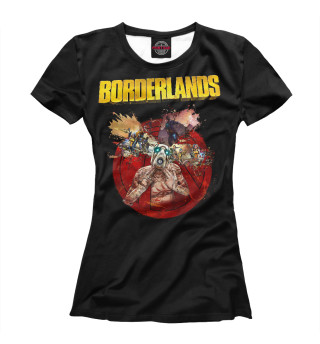 Женская футболка Игра Borderlands