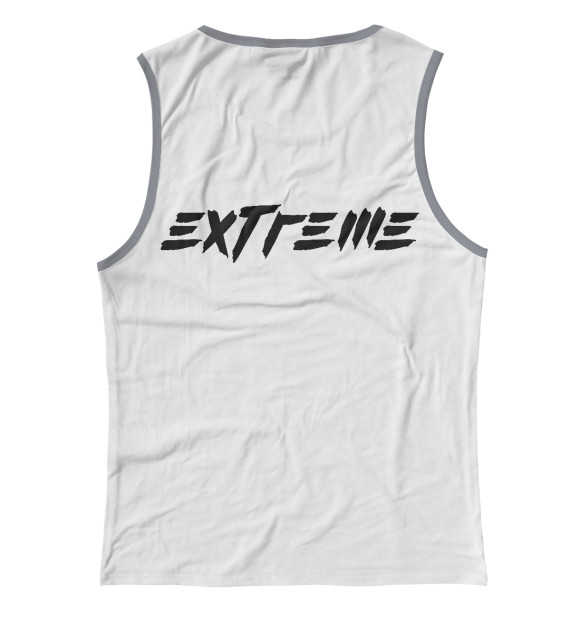 Женская майка с изображением Extreme цвета Белый