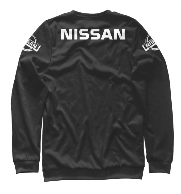 Свитшот для мальчиков с изображением Nissan цвета Белый