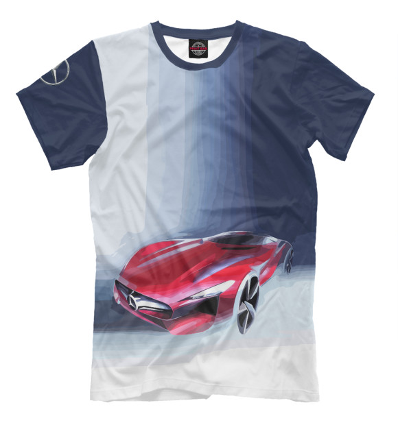 Футболка для мальчиков с изображением Sketch цвета Молочно-белый