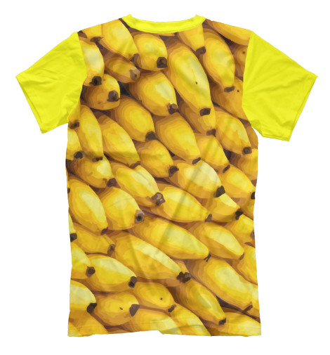 

Футболки Print Bar, Молочно-белый, Бананы 3D