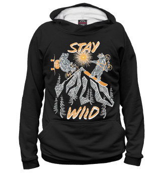 Женское худи STAY WILD