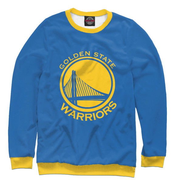 Свитшот для девочек с изображением Golden State Warriors цвета Белый