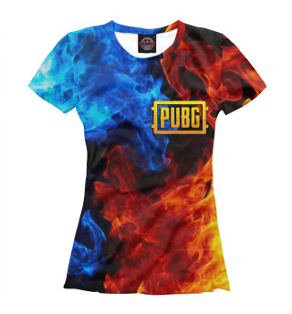 Футболка для девочек PUBG