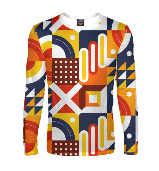 Pattern - blue and orange