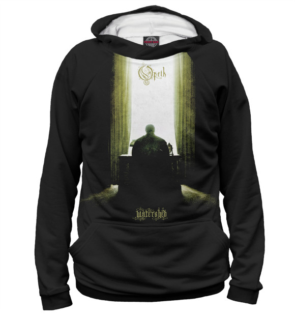 Женское худи с изображением Opeth цвета Белый
