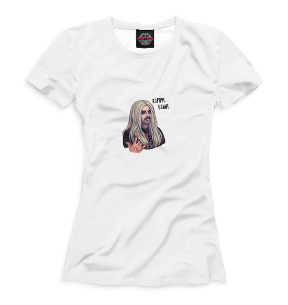 Футболка для девочек с изображением Багровый Фантомас цвета Белый