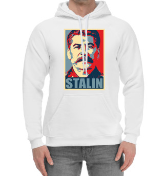 Мужской хлопковый худи Stalin