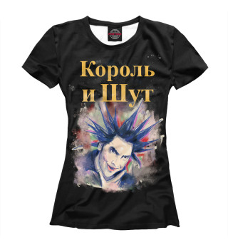 Женская футболка Король и шут