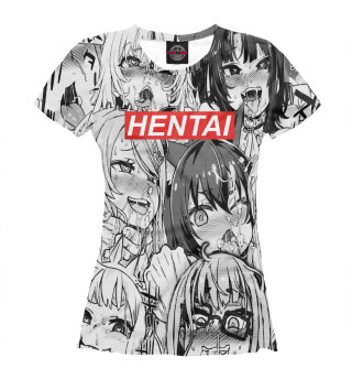 Футболка для девочек Hentai