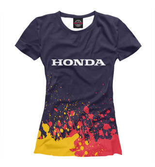 Женская футболка Honda / Хонда