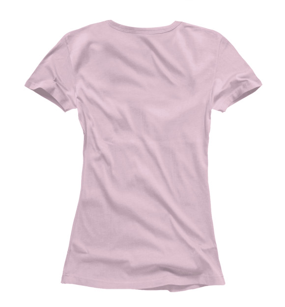 Женская футболка с изображением Прелестная девочка цвета Белый
