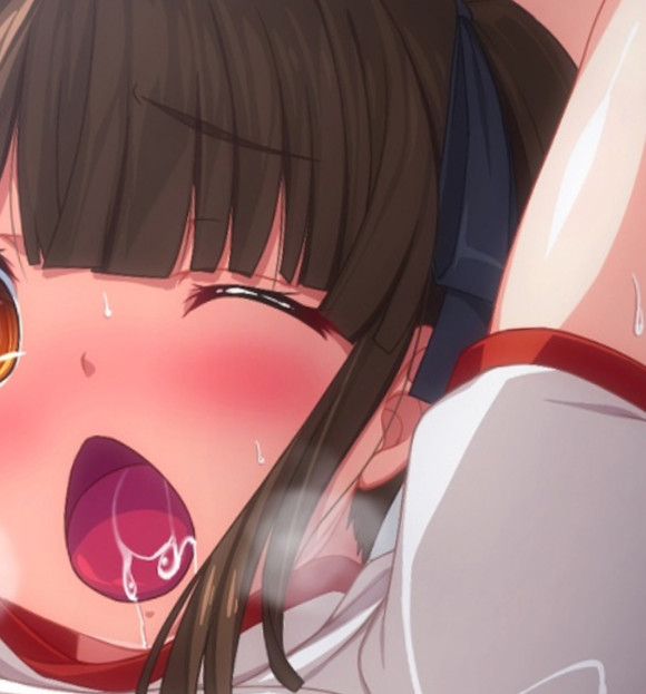 Женская футболка с изображением Ahegao culture цвета Белый