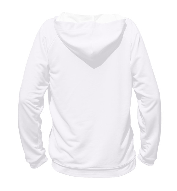 Женское худи с изображением Boris Brejcha цвета Белый