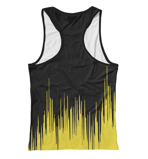 Женская майка-борцовка с изображением Nirvana цвета Белый