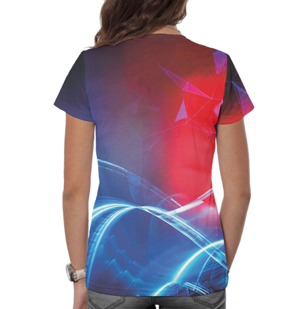 Женская футболка с изображением Пётр Ян цвета Белый