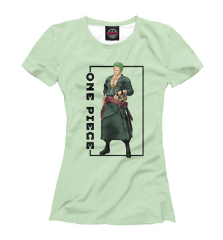 Женская футболка Зоро Ророноа Ван Пис