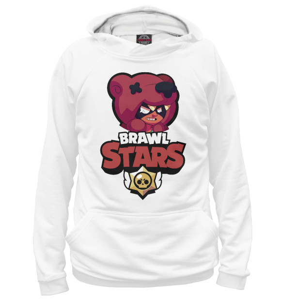 Женское худи с изображением Brawl Stars Nita цвета Белый