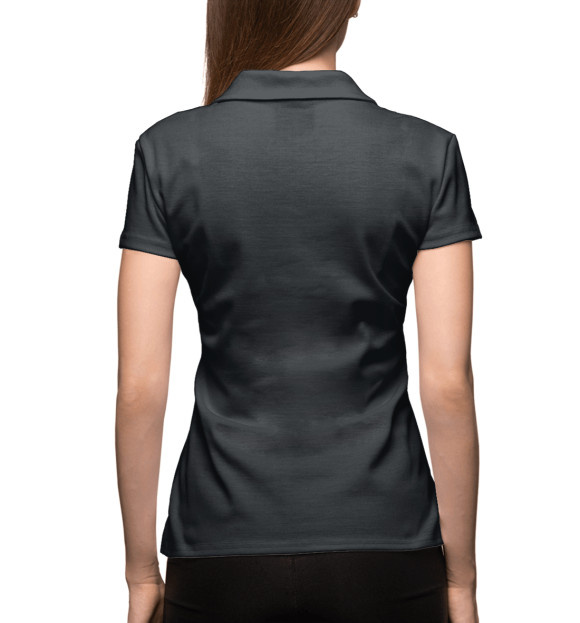 Женское поло с изображением Genshin Impact - Xiao цвета Белый