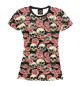 Женская футболка Skull&Rose