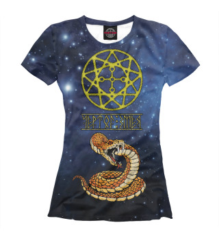 Женская футболка Славянский Чертог Змея