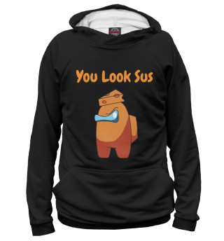 Худи для девочки You Look Sus