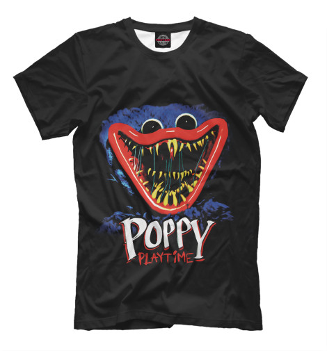 Футболки Print Bar Poppy Playtime Хагги Вагги чехол для телефона накладка krutoff софт кейс хагги вагги хаги ваги сиреноголовый для vivo y17 черный