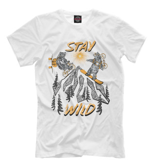 Футболка для мальчиков Stay wild