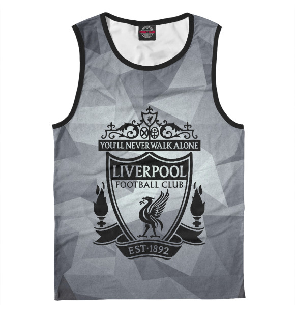 Майка для мальчика с изображением Liverpool sport цвета Белый