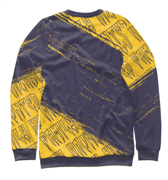 Мужской свитшот с изображением Kizaru / Кизару цвета Белый