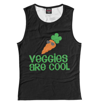 Майка для девочки Veggies Are Cool