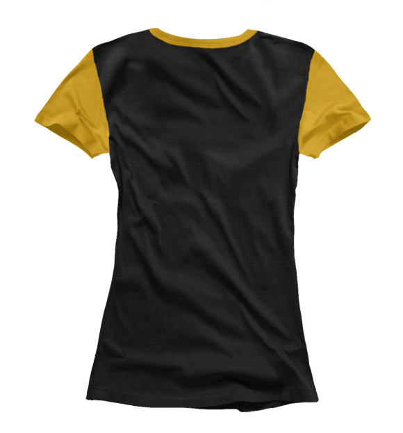Женская футболка с изображением Wu-Tang Clan (yellow) цвета Белый