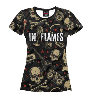 Женская футболка In Flames