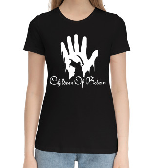 Хлопковая футболка для девочек Children of Bodom