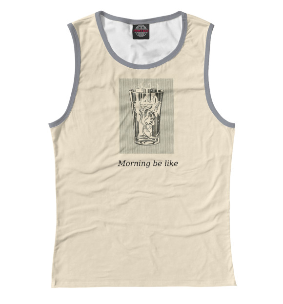 Майка для девочки с изображением Мемы цвета Белый