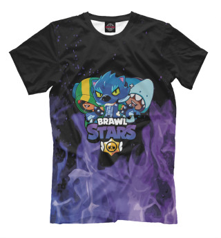 Футболка для мальчиков Brawl Stars trio