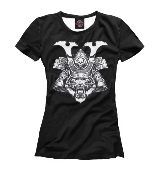 Женская футболка Tiger Samurai